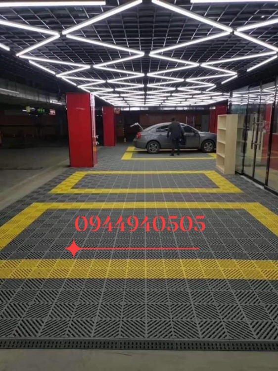 Thảm Nhựa Lót Sàn Rửa Xe Ô Tô