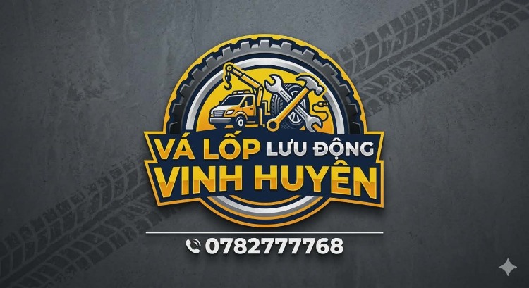 Vá lốp thay lốp lưu động 24/24 nhíp gầm