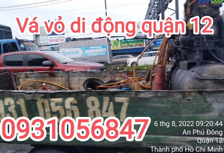 Vá vỏ lưu động Quận 12 Tuấn Em 24/24