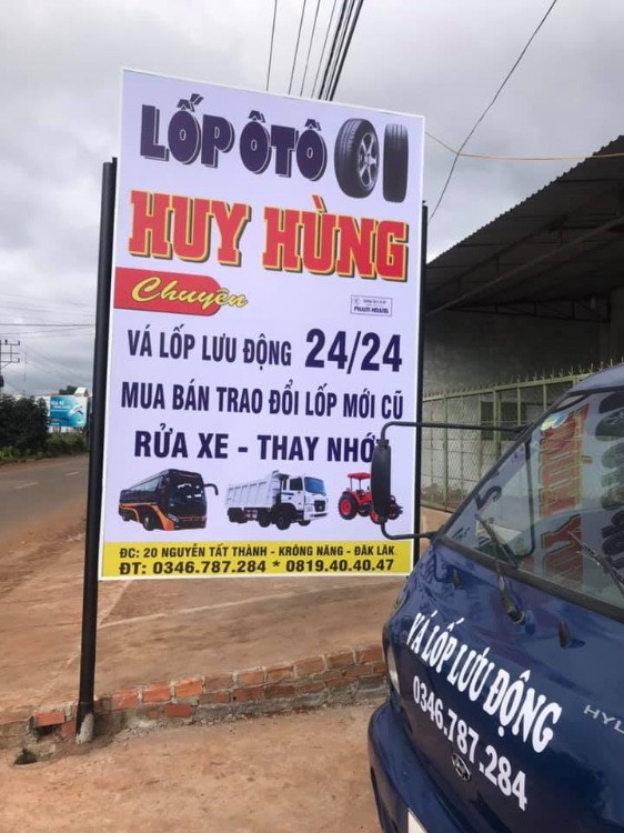 LỐP Ô TÔ HUY HÙNG