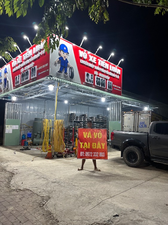 Vá Vỏ Lưu Động Tân Uyên 24/24 | Vỏ Xe Tiến Luân Tân Uyên