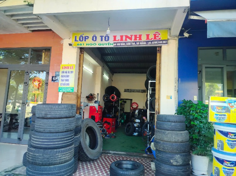 Vá lốp lưu động Linh Lê