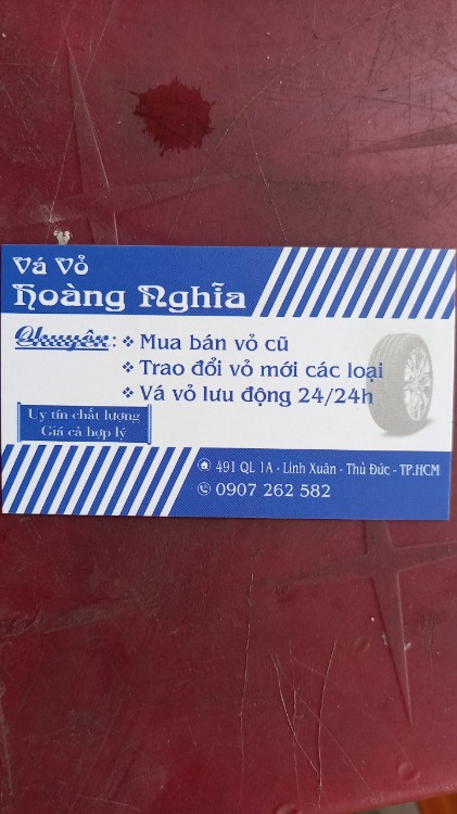 Vá vỏ Hoàng Nghĩa