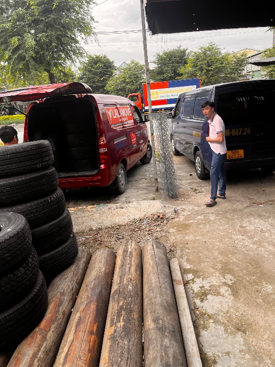 Vá vỏ lưu động bình chánh
