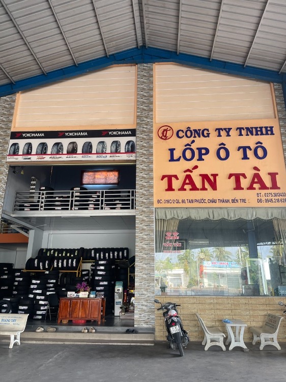 Vá vỏ lưu động bến tre _ lốp ô tô Tấn Tài 